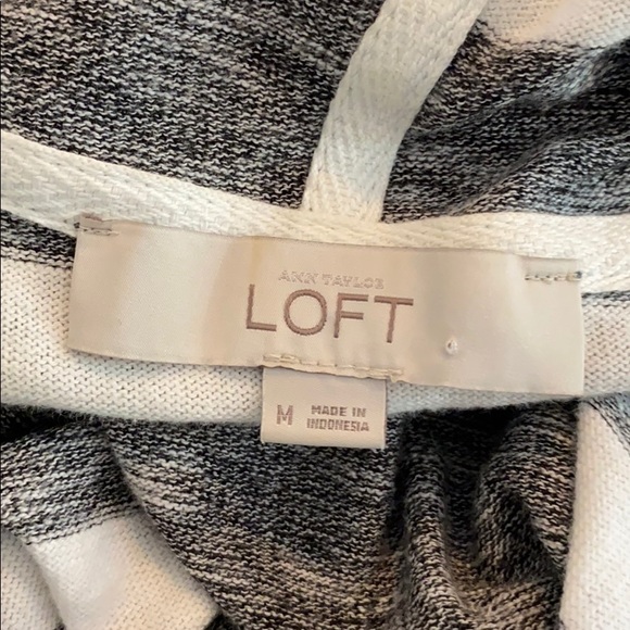 SALE 🎈 LOFT Striped Shrug or Jacket SZ MEDIUM - Picture 4 of 4